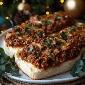 Garlic Bread Sloppy Joes Recipe