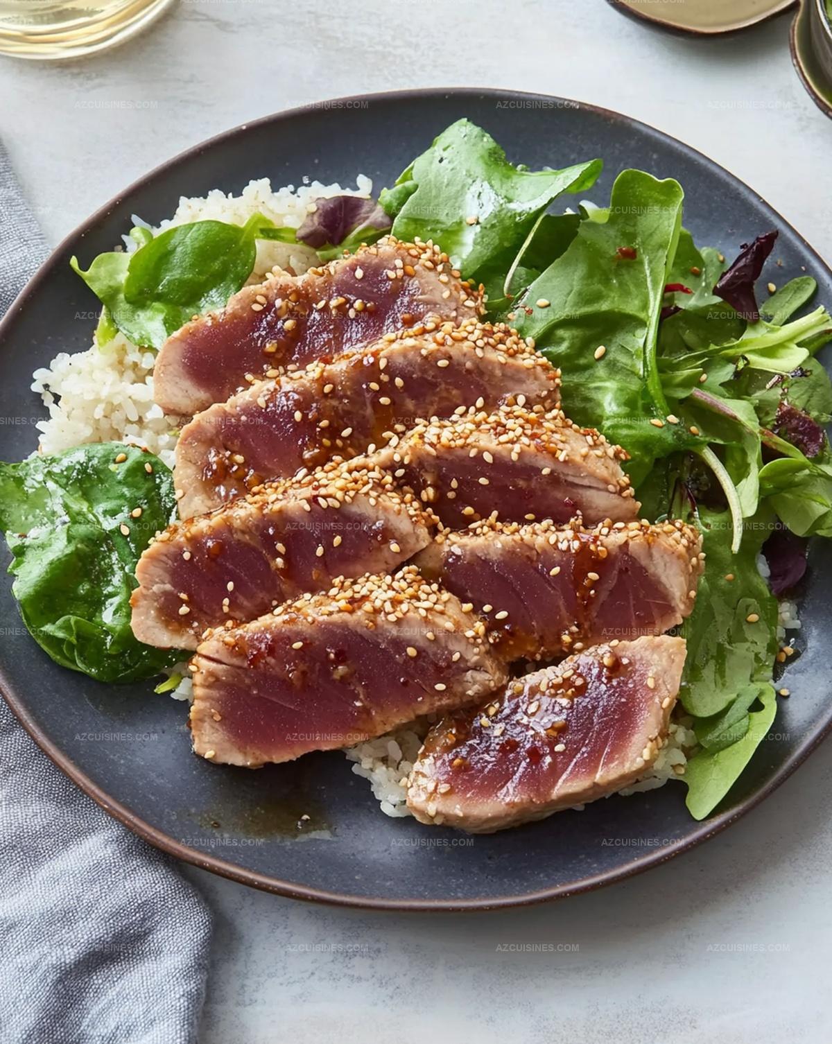 Sesame Seared Tuna Recipe