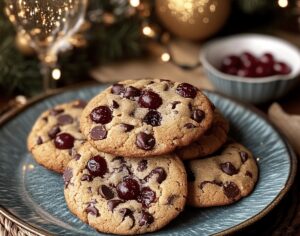 Maraschino Cherry Chocolate Chip Cookies Recipe