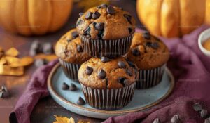 Chocolate Chip Pumpkin Muffins Recipe