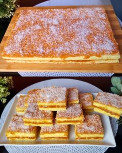 Apricot Jam and Coconut Sponge Cake i Recipe