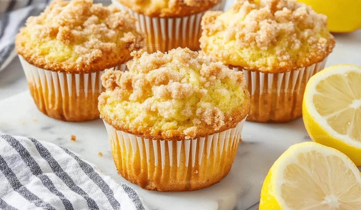 Lemon Streusel Muffins Recipe