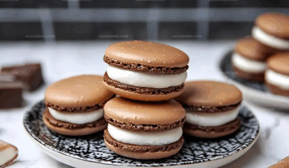 Smores Macarons Recipe