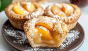 Two-Ingredient Mini Peach Pies Recipe