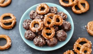 Cookie Dough Pretzel Bites Recipe