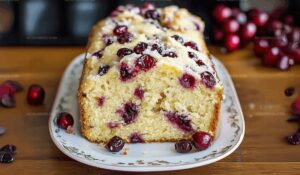 Christmas Cranberry Pound Cake Recipe
