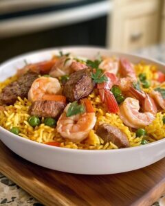 Surf n Turf Paella Recipe