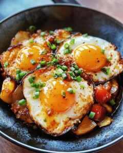 Spicy Sweet and Sour Fried Eggs Recipe