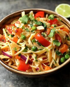 Thai Pasta Salad Recipe