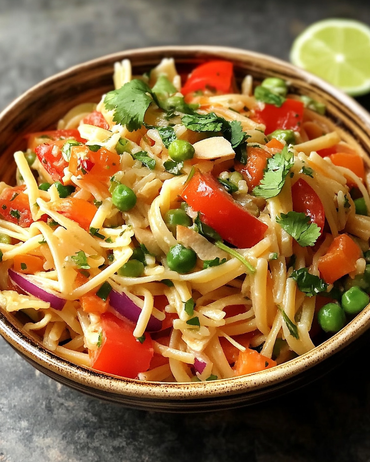 Thai Pasta Salad Recipe