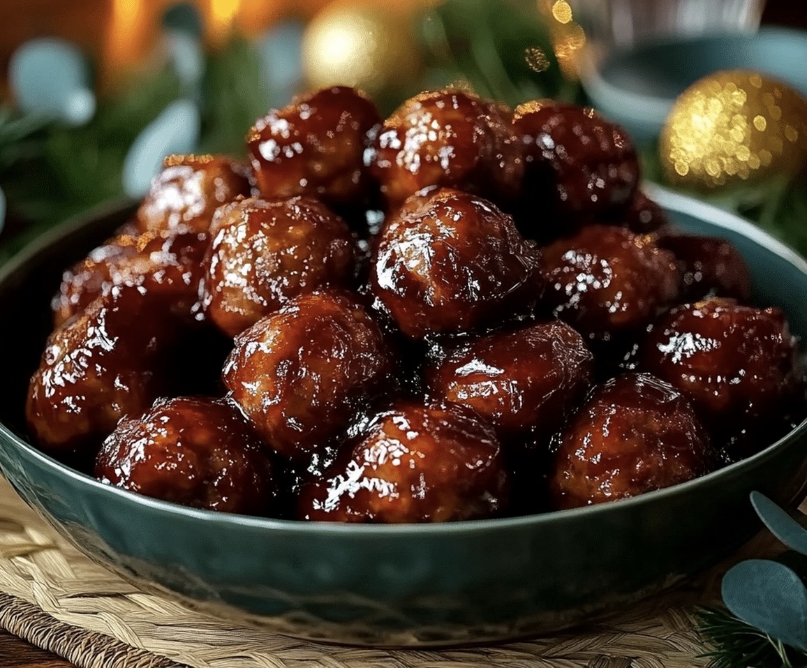 Slow Cooker Grape Jelly Meatballs Recipe