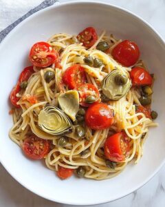 Mediterranean-Inspired One-Pot Spaghetti Delight Recipe