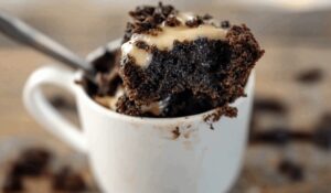 Peanut Butter Brownie in a Mug Recipe