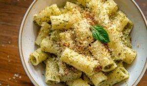 Creamy Pesto Rigatoni Recipe