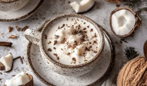 Creamy Coconut Hot Chocolate Recipe