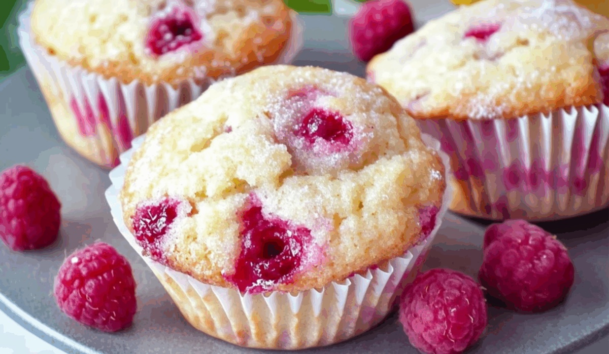 Raspberry Lemon Muffins Recipe