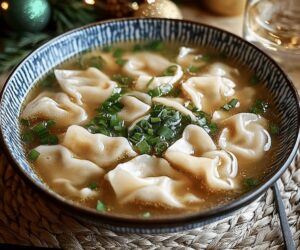 Homemade Wonton Soup Recipe