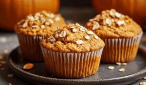 Pumpkin Oat Muffins Recipe