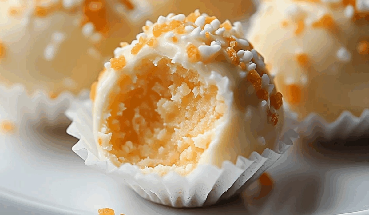 Orange Creamsicle Truffles Recipe