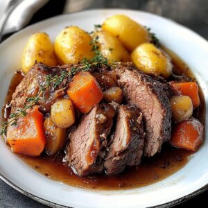 Stout and Honey Beef Roast Recipe