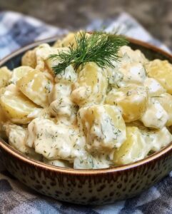Creamy Dill German Potato Salad Recipe