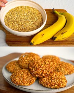 Healthy Banana Oat Cookies Recipe