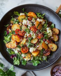 Crispy Smashed Potato Salad Recipe