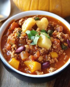 Pumpkin Turkey Chili Recipe