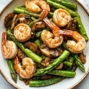 Shrimp and Asparagus Stir-Fry Recipe