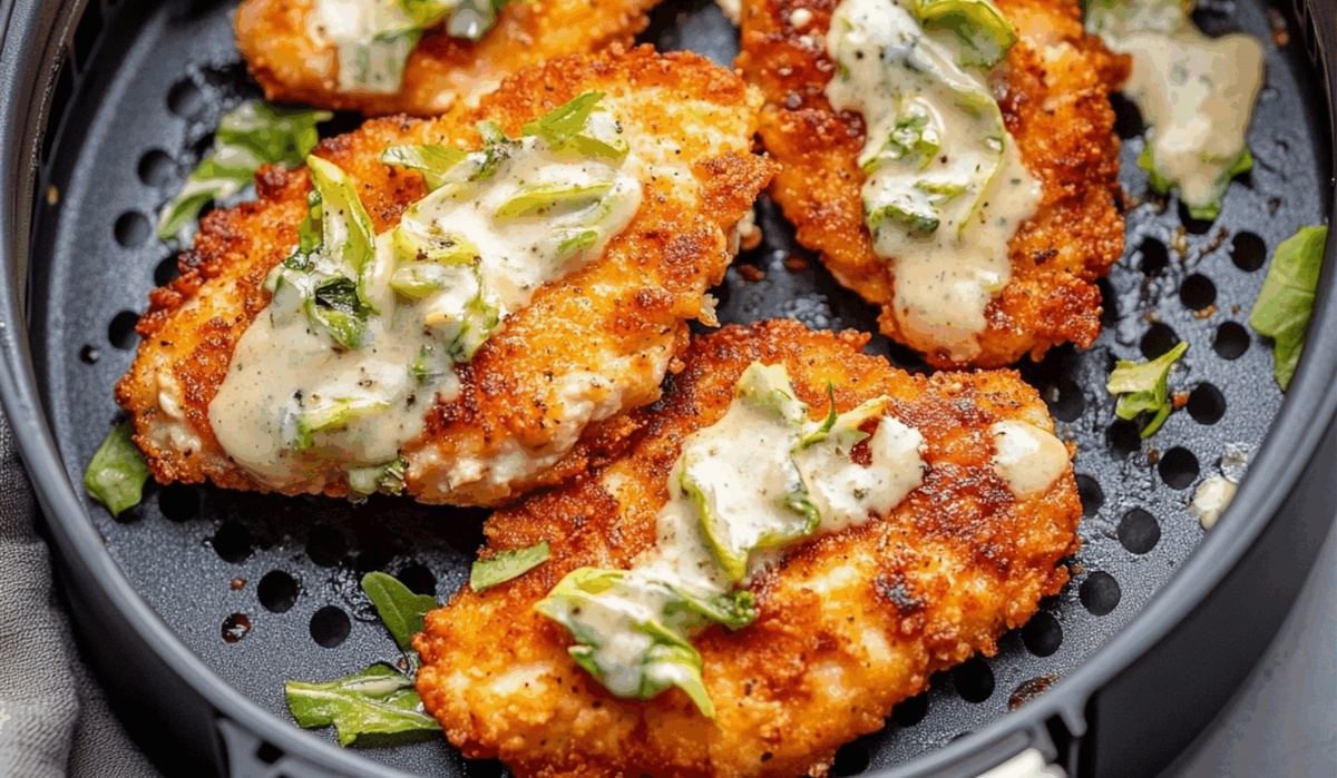 Chicken Caesar Cutlets Recipe