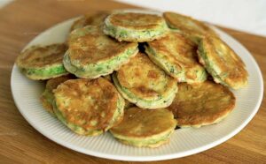 Zucchini and Greek Yogurt Pancakes Recipe