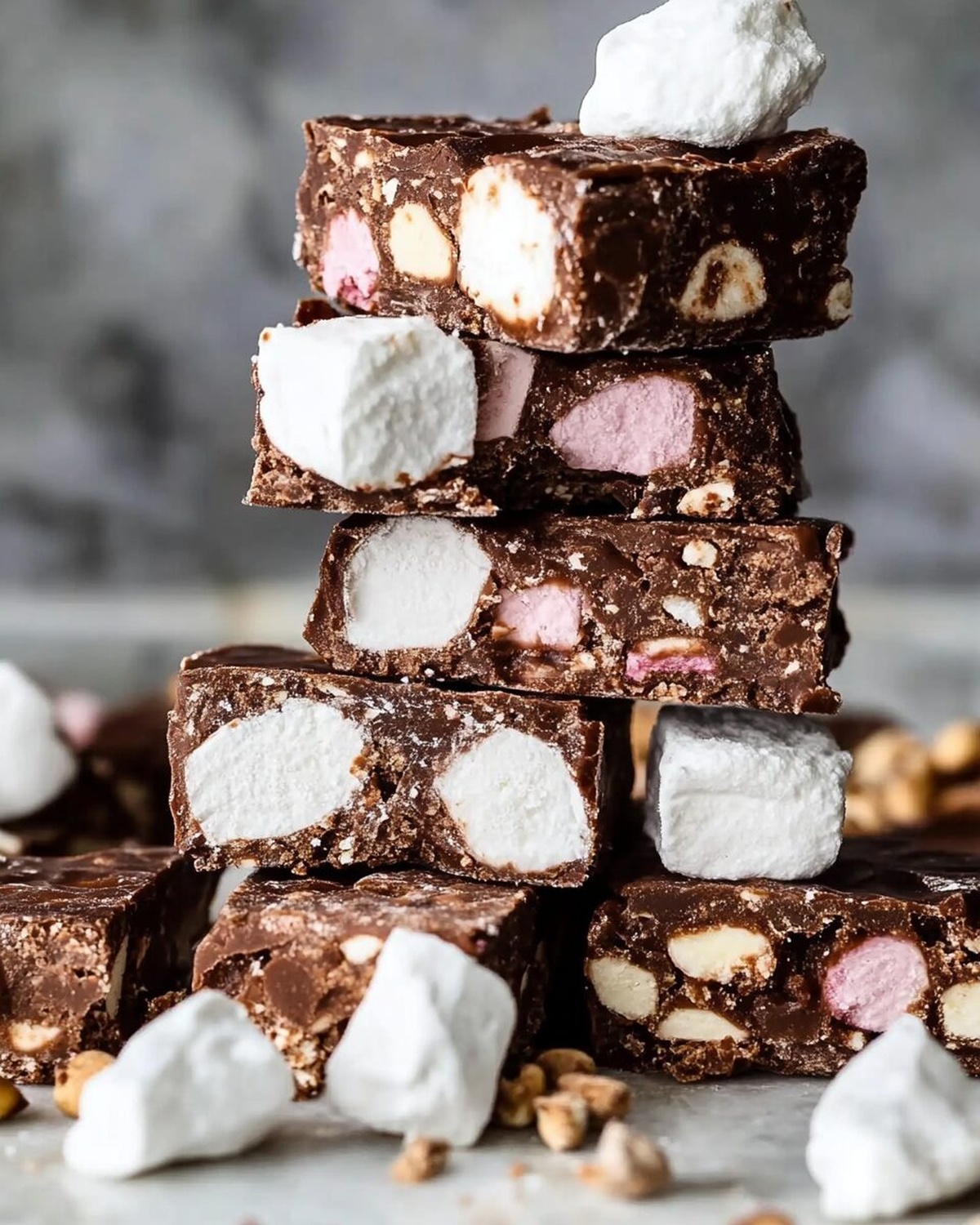 Decadent Chocolate Rocky Road Delight Recipe
