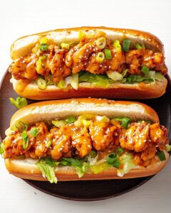 Spicy Korean Fire Chicken Melt with Sweet Corn Recipe