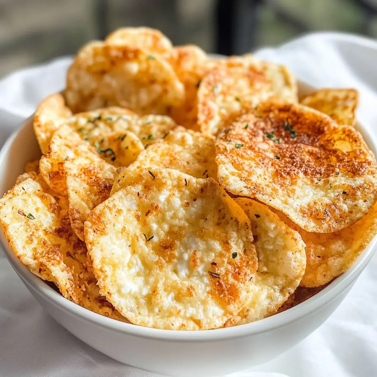 Cottage Cheese Chips Recipe
