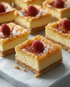 Creme Brulee Cheesecake Bars Recipe