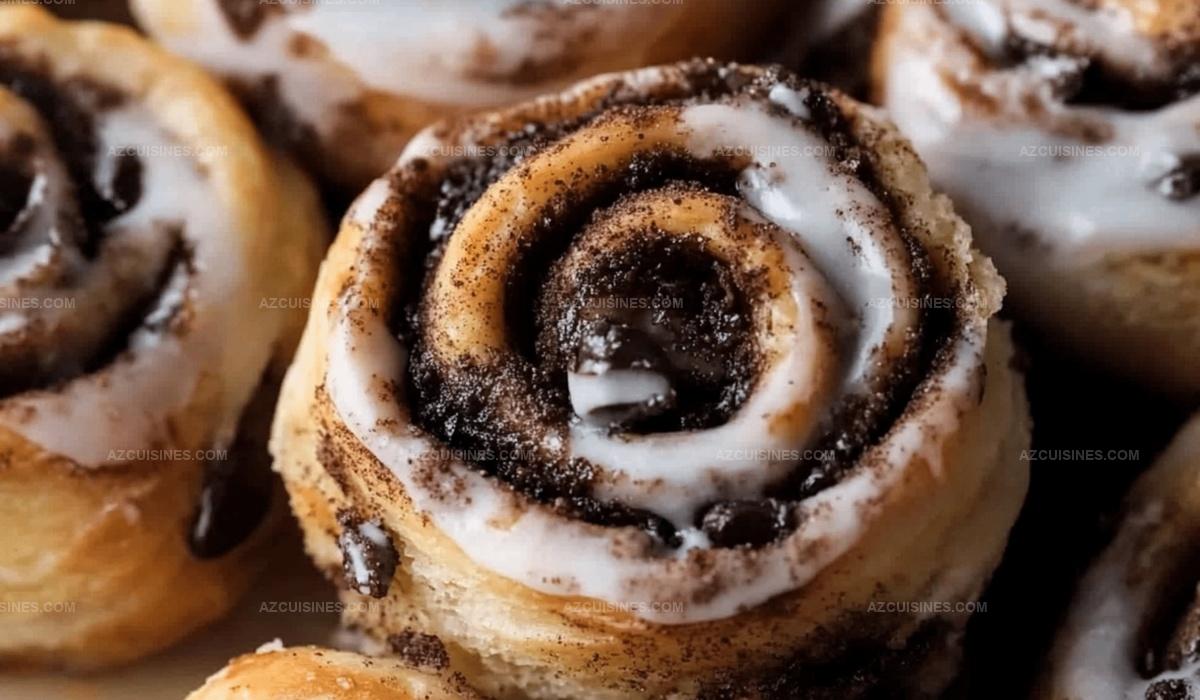 Cookies and Cream Cinnamon Rolls Recipe
