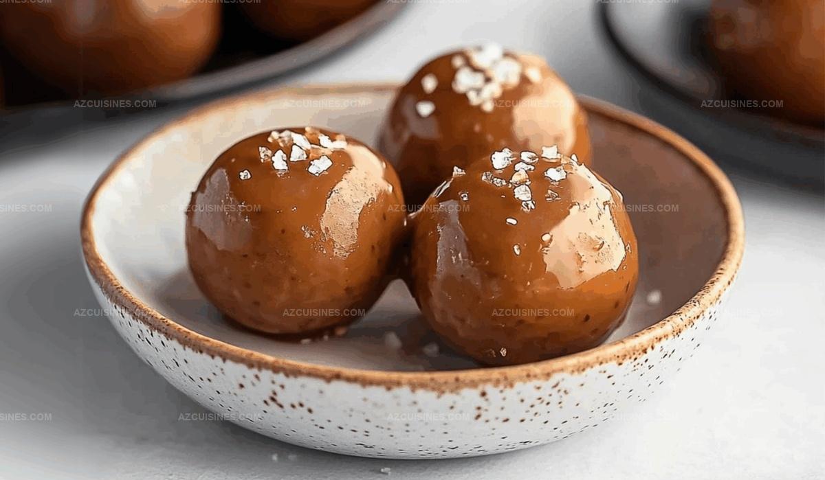 3-Ingredient Caramel Cheesecake Balls Recipe
