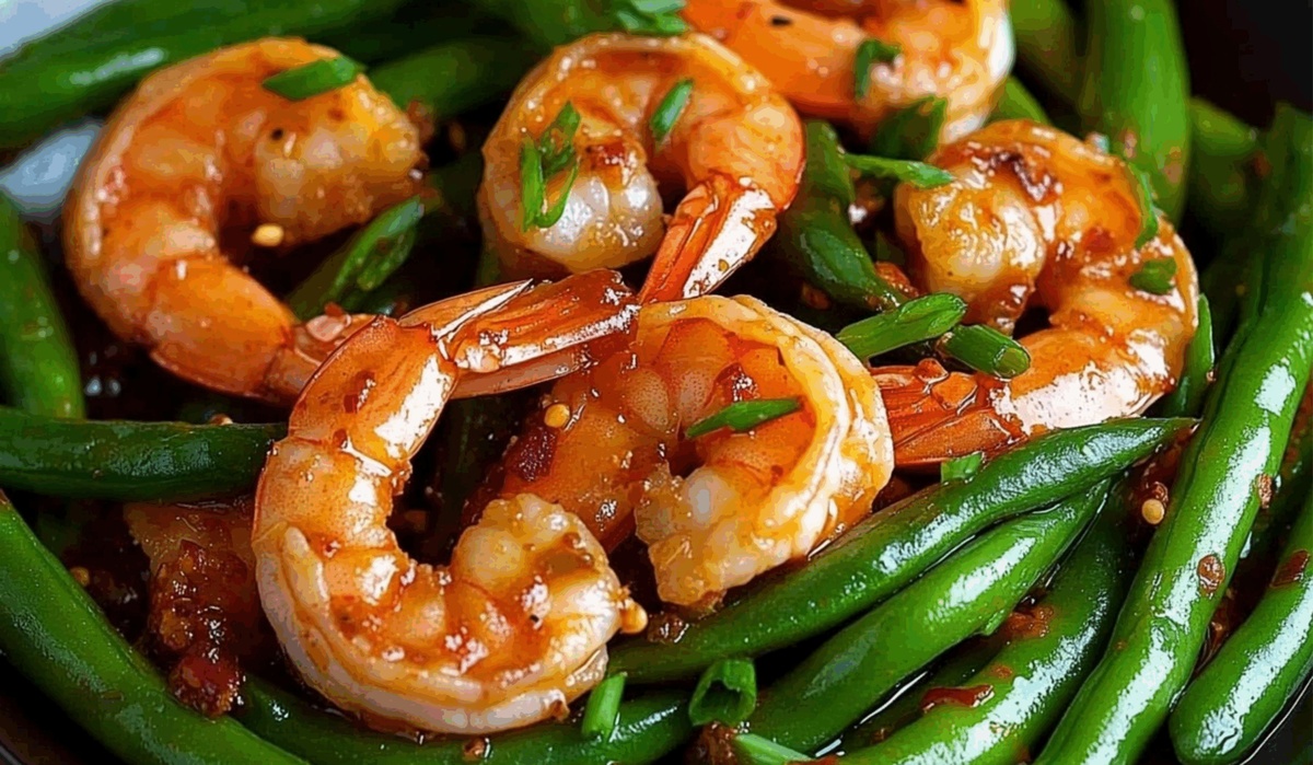 Spicy Shrimp and Green Beans Recipe