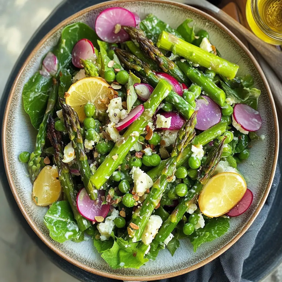 Pea and Asparagus Salad Recipe
