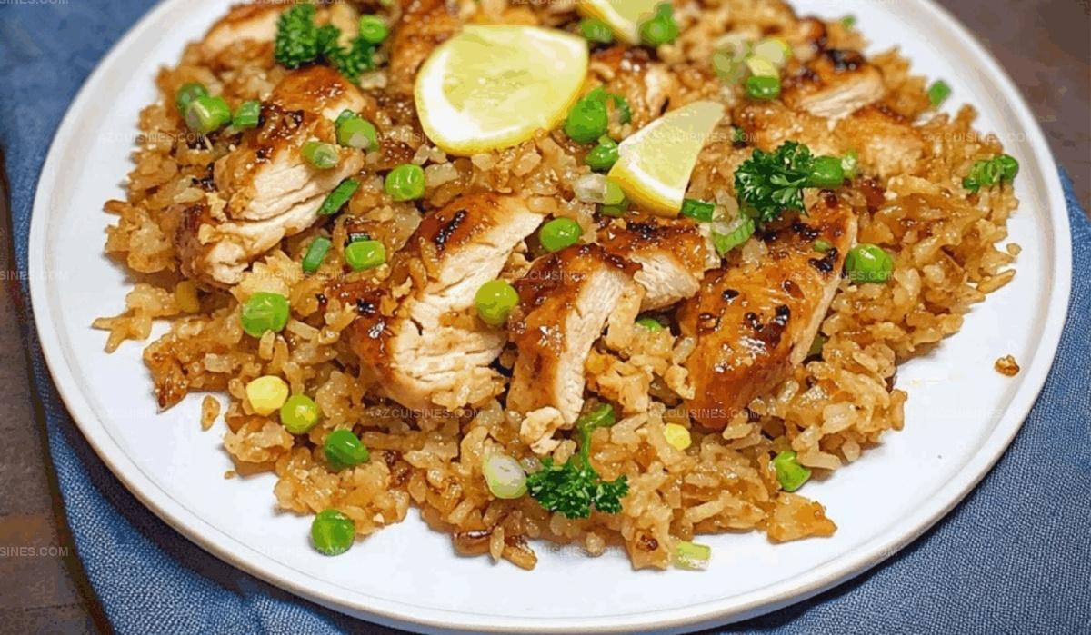 Teriyaki Chicken Fried Rice Recipe