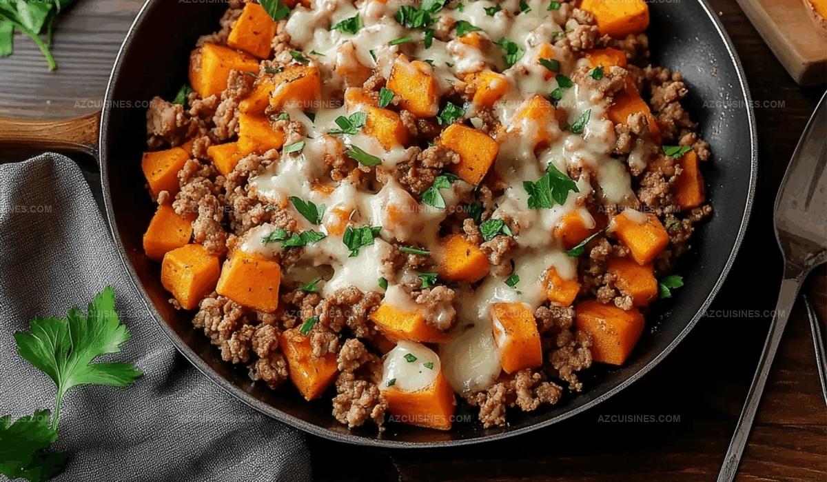 Ground Turkey And Sweet Potato Skillet Recipe