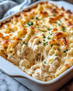 Chicken Alfredo Casserole Recipe