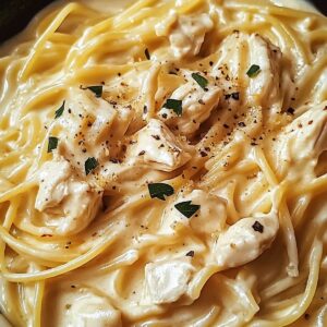 Crockpot Chicken Spaghetti Recipe