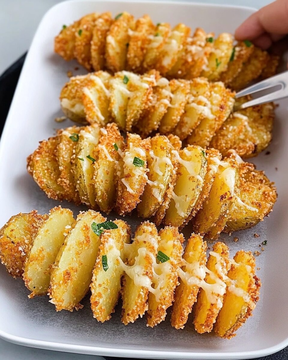 Ultimate Crispy Parmesan Potatoes Recipe