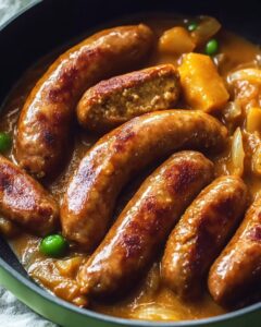 Curried Sausages Recipe