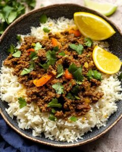 Qeema (Indian Curried Beef) Recipe