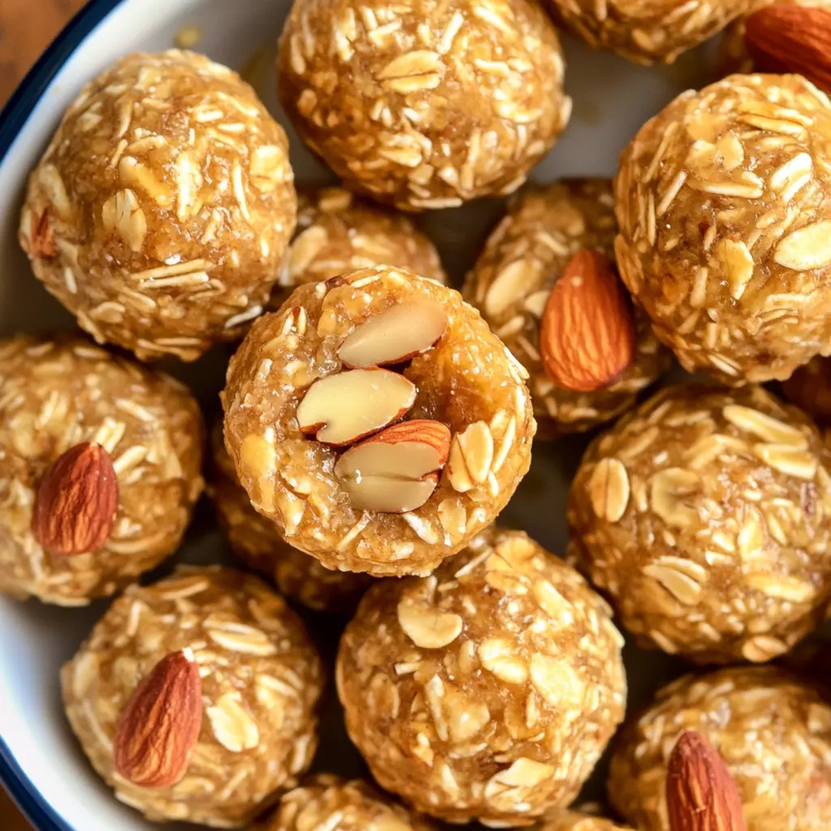 Honey Almond Energy Bites Recipe
