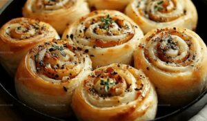 Garlic Swirl Rolls Recipe