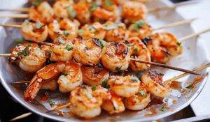 Sweet Chili Shrimp Skewers Recipe