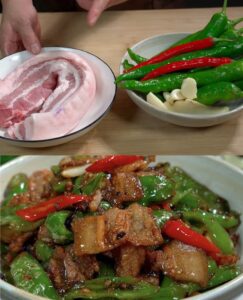 Exquisite Hunan Pork Belly with Crisp Peppers Recipe